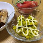 カボチャのゴマサラダ