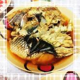 鯛のアラ炊き