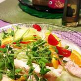 チキンサラダ・オレンジ風味