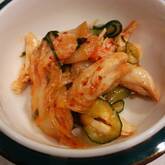 ささ身のキムチ和え