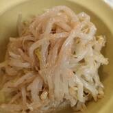 モヤシの明太マヨ和え