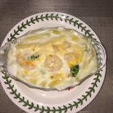 エビマカロニグラタン