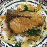 スタミナブリ照り丼