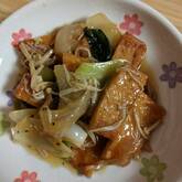 カマボコのコチュジャン炒め