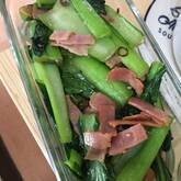 小松菜と長芋のエスニック炒め