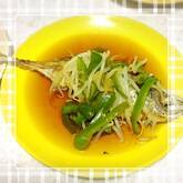 骨までおいしく！さっぱりアジの南蛮揚げ