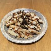 ちくわの塩昆布炒め