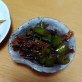 焼きシシトウのお浸し