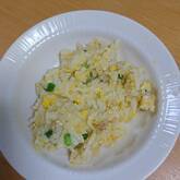 枝豆ガーリックチャーハン