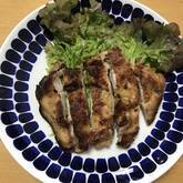 鶏もも肉のきな粉照り焼き