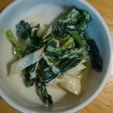 ホウレン草のツナマヨ和え