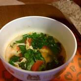 レタスとトマトのアッサリスープ