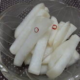 大根の甘酢漬け