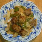 甘酢あんの肉団子