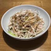 ささ身とザーサイのネギ和え