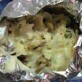 キノコのホイルチーズ焼き
