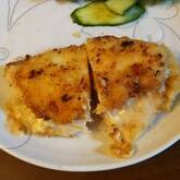 鶏むね肉のチーズ焼き