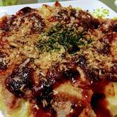 ホットプレートでお好み焼き