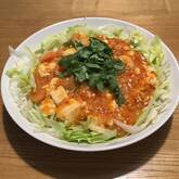 エビと豆腐のチリソース