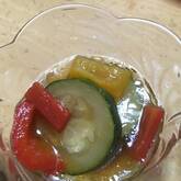 パプリカとズッキーニのナムル