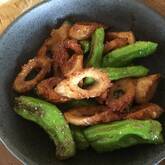 シシトウのゴマみそ炒め