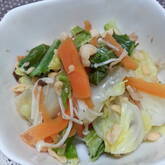 シメジと天かすのお浸し