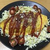 たっぷり玉ネギのオムレツ