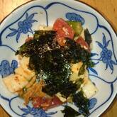 マグロのキムチ和え