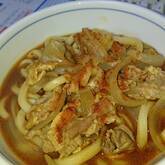 豚肉のカレーうどん