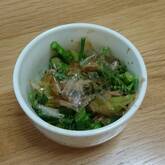 ブロッコリーのからし和え