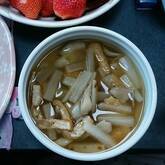 大根とキクラゲの中華スープ