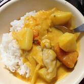 カボチャのカレーミルク煮