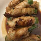 オクラの肉巻きソテー