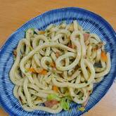 10分で簡単！ユズコショウ風味の焼きうどん