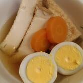 厚揚げと卵の煮物