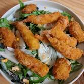 エビとホタテのシーフードフライ タルタルソース添え