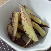 簡単おやつ！レンジサツマイモのバターがらめ