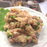 豪快絶品！アジのなめろう