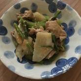 大根のみそバター炒め煮