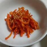 にんじんのきんぴら 飽きずに大量消費