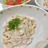 タラコのクリームパスタ