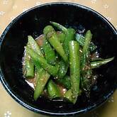 アスパラのゴマ和え