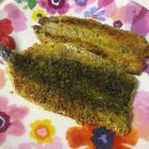 サバのカレー風味パン粉焼き