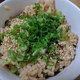 ショウガがきいてる！やわらかタコめし