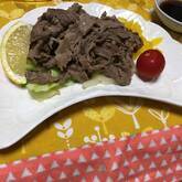 牛肉ソテーレモンソース