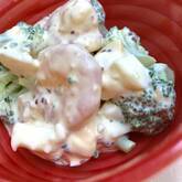 ブロッコリーとエビのサラダ