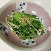 青菜のお浸し