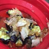 ナスのレンジでお浸し