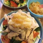 おろしダレがけ豚しゃぶ