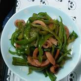 大量消費に！簡単即席ピーマンのきんぴらごま風味